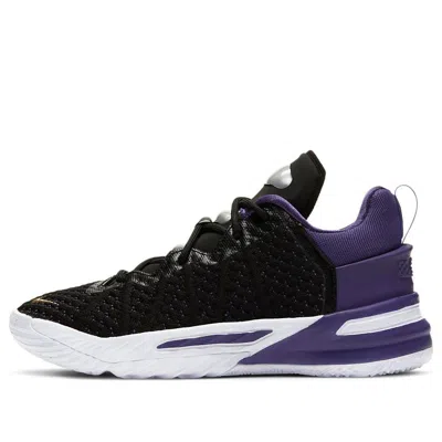 Nike (ps)  Lebron 18 'lakers' In Black