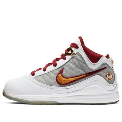 Nike (ps)  Lebron 7 Mvp 2020 'white Bronze Team Red'