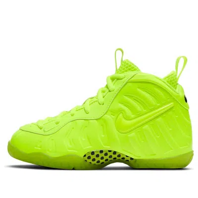 Nike (ps)  Little Posite One 'volt' In Green