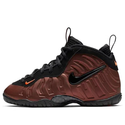 Nike (ps)  Little Posite Pro 'hyper Crimson' In Brown