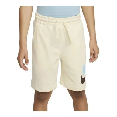 Nike (ps)  Logo Sportswear Club Fleece Shorts Beige'' In Neutral