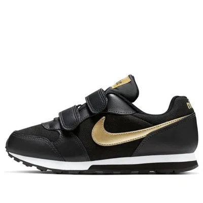 Nike (ps)  Md Runner 2 Vtb 'black Metallic Gold' In Multi