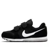 Nike (ps)  Md Runner 2 'white Wolf Grey' In Black