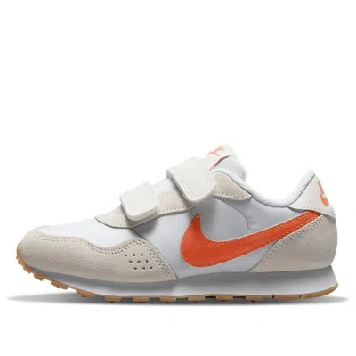Nike (ps)  Md Valiant 'white Orange'