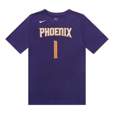 Nike (ps)  Nba Phoenix Booker T-shirt 'purple'