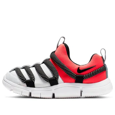 Nike (ps)  Novice Shock Absorption Wear-resistant Breathable Low Tops Sports Shoe Black Gray Red