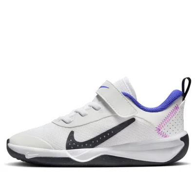 Nike (ps)  Omni Multi-court 'white Dark Obsidian'