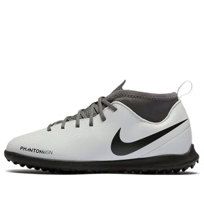 Nike (ps)  Phantom Vision Club Df Tf Turf 'grey Black White' In Gray