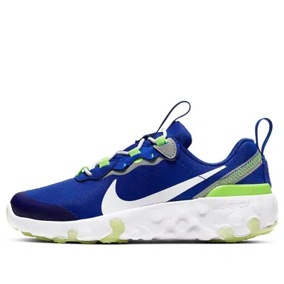Nike (ps)  Renew Element 55 Younger Kid's Shoes 'blue White' In Multi