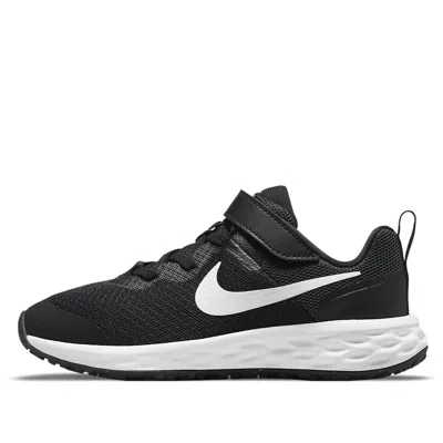 Nike (ps)  Revolution 6 'black White'