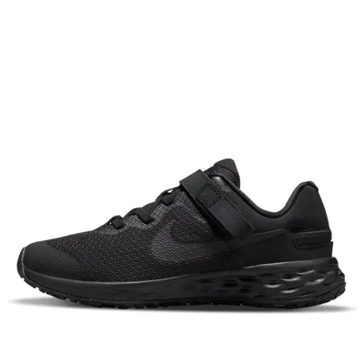Nike (ps)  Revolution 6 Flyease Low-top Black