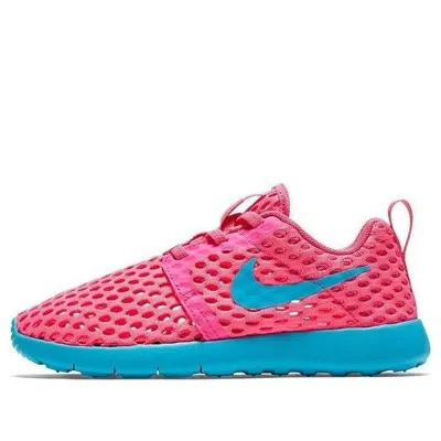 Nike (ps)  Roshe One Flight Weight Psv 'pink Blast Gamma Blue'