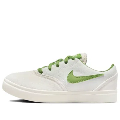 Nike (ps)  Sb Check Canvas 'beige Chlorophyll'