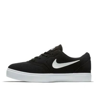 Nike (ps)  Sb Check Canvas 'black White'