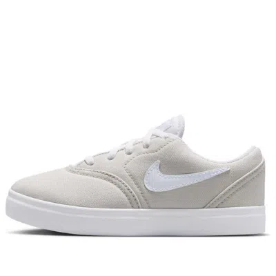 Nike (ps)  Sb Check Canvas 'light Bone White' In Multi