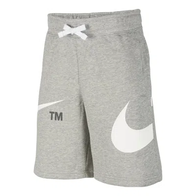 Nike (ps)  Sportswear Swoosh Short 'grey' In Gray