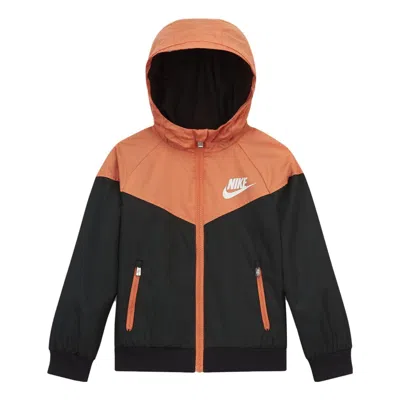 Nike (ps)  Sportswear Windrunner Full-zip Jacket 'orange Black'