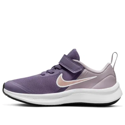 Nike (ps)  Star Runner 3 'purple Gold'
