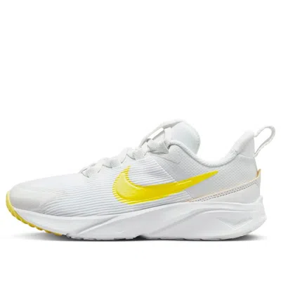 Nike (ps)  Star Runner 4 'summit White Opti Yellow'