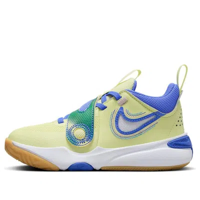 Nike (ps)  Team Hustle D 11 'luminous Green Medium Soft Pink' In Blue