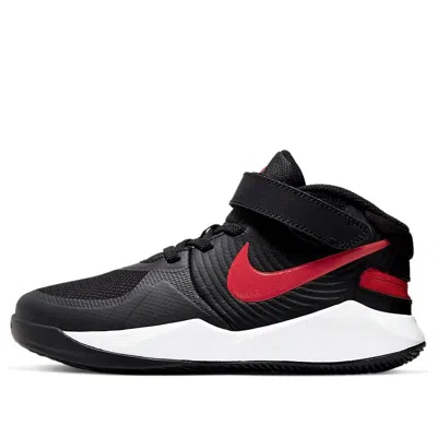 Nike (ps)  Team Hustle D 9 Flyease 'black Gym Red' In Multi