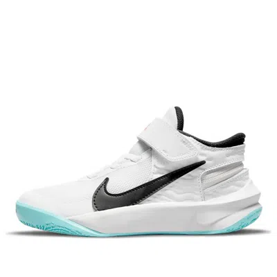 Nike (ps)  Team Hustle D10 Flyease 'white Black'