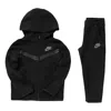 Nike (ps)  Tech Fleece Full Zip Hoodie Set 'black'