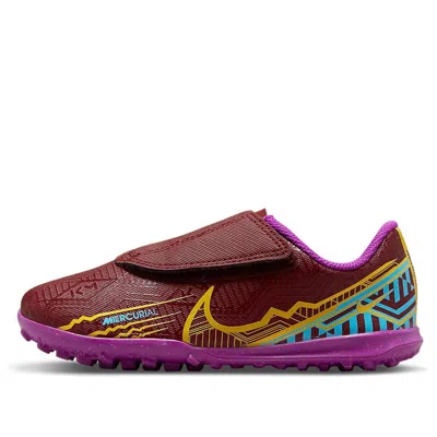 Nike (ps)  Vapor 15 Club Km Tf Turf 'brown Purple' In Multi