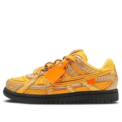 Nike (ps)  X Off-white Rubber Dunk 'university Gold' In Yellow