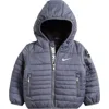 Nike Babies'  Puffer Zip Jacket In Blue