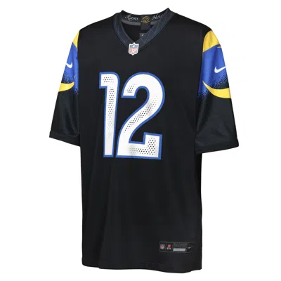 Nike Puka Nacua Los Angeles Rams Rivalries Collection Big Kids'  Nfl Game Jersey In Blue