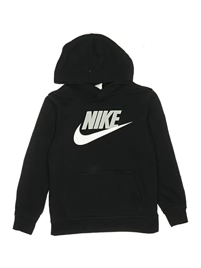 Pre-owned Nike Kids' Pullover Hoodie In Black