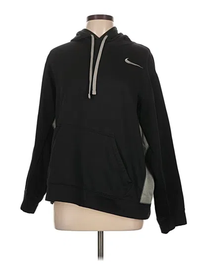 Pre-owned Nike Pullover Hoodie In Black