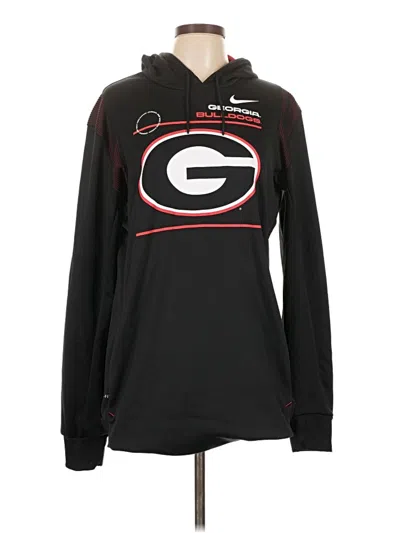Pre-owned Nike Pullover Hoodie In Black