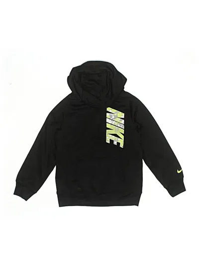 Pre-owned Nike Kids' Pullover Hoodie In Black