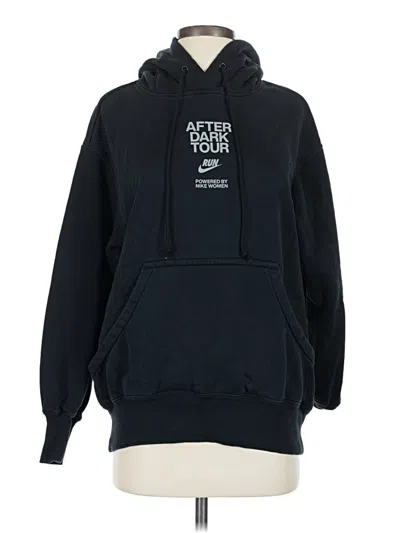 Pre-owned Nike Pullover Hoodie In Black