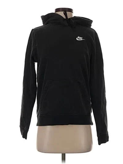 Pre-owned Nike Pullover Hoodie In Black