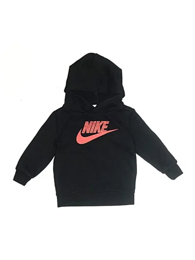 Pre-owned Nike Babies' Pullover Hoodie In Black