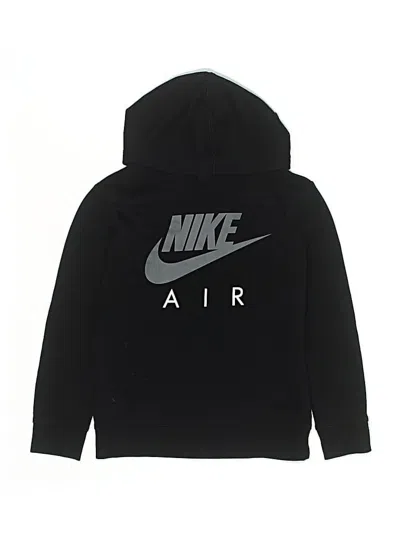 Pre-owned Nike Kids' Pullover Hoodie In Black