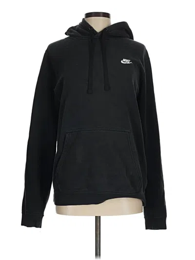 Pre-owned Nike Pullover Hoodie In Black