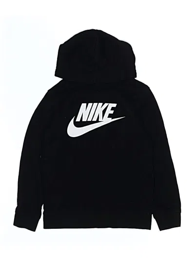 Pre-owned Nike Kids' Pullover Hoodie In Black