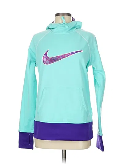 Pre-owned Nike Pullover Hoodie In Blue