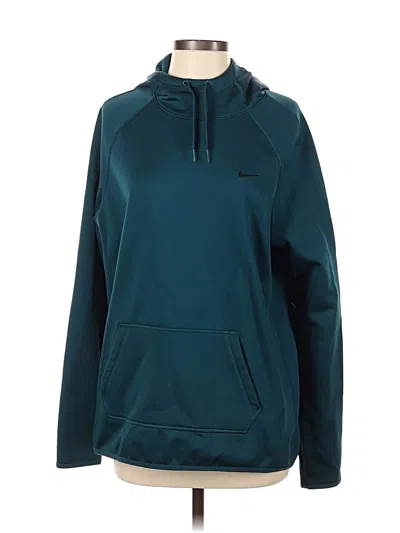 Pre-owned Nike Pullover Hoodie In Blue
