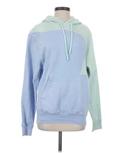 Pre-owned Nike Pullover Hoodie In Blue
