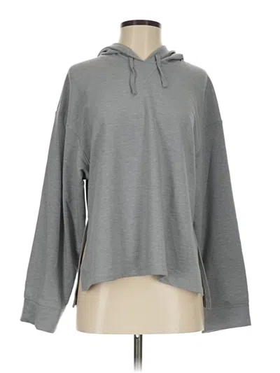 Pre-owned Nike Pullover Hoodie In Gray