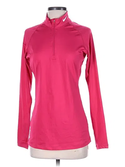 Pre-owned Nike Pullover Hoodie In Pink