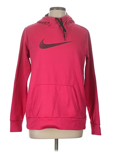 Pre-owned Nike Pullover Hoodie In Pink