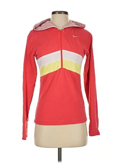 Pre-owned Nike Pullover Hoodie In Red
