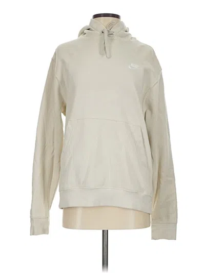 Pre-owned Nike Pullover Hoodie In White