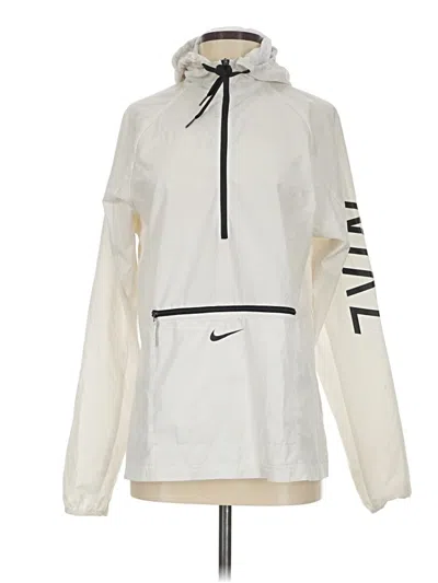 Pre-owned Nike Pullover Hoodie In White
